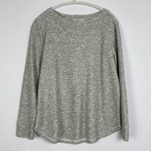 LOFT Boucle Tunic Sweatshirt, Large